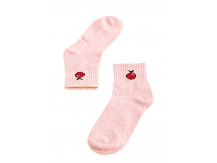 Dětské ponožky Shelovet růžové jablko