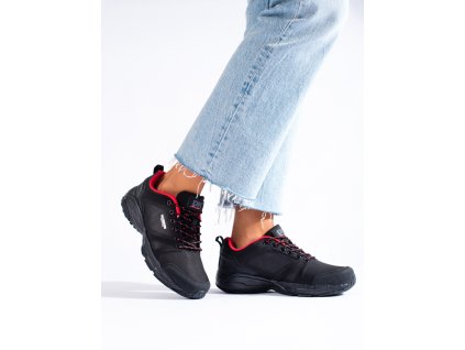 Dámské trekové boty DK černo-červené (Velikost 37.5)