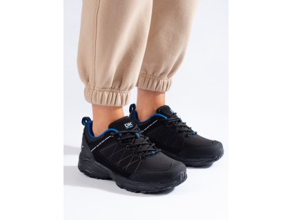 Dámské trekové boty DK waterproof černo-modré (Velikost 37.5)
