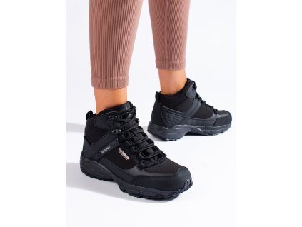 Dámská treková obuv s vysokým svrškem DK černá (Velikost 37.5)