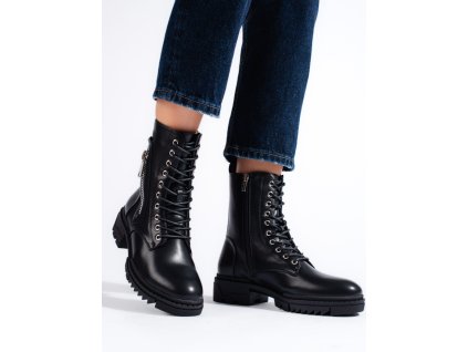 Černé dámské workery Potocki (Velikost 37.5)