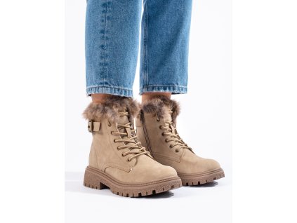 Traperky dámské  s kožíškem (Velikost 37.5)