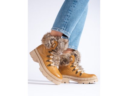 Traperky dámské s kožešinou (Velikost 37.5)