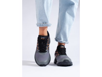 Trekové boty DK Softshell černo-šedé (Velikost 37.5)