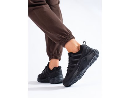 Černé trekové boty DK Softshell (Velikost 37.5)