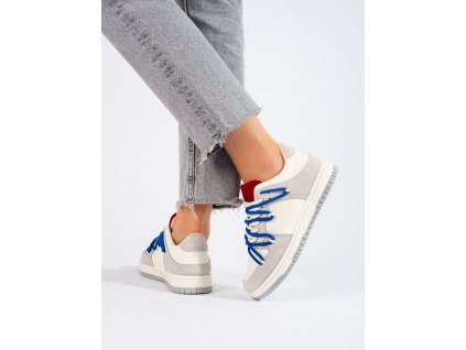 Sportovní boty  s modrými tkaničkami (Velikost 37.5)