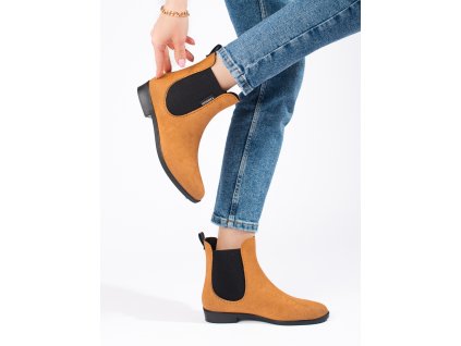 Dámské holínky štibletky hnědé T.Sokolski (Velikost 37.5)