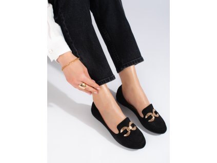 Pohodlné dámské semišové mokasíny (Velikost 37.5)