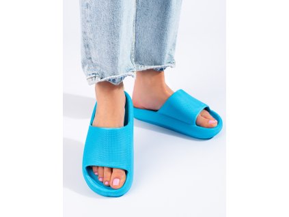 Dámské modré nazouváky (Velikost 37.5)