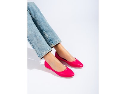 Dámské béžové baleríny z eko kůže (Velikost 37.5)