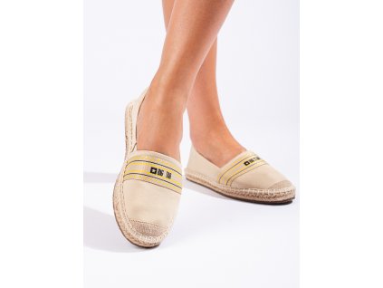 Béžové dámské espadrilky BIG STAR LL274895