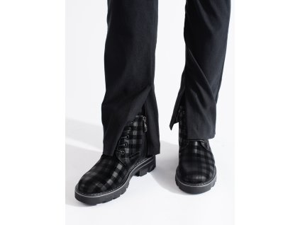 Workery kárované dámské (Velikost 37.5)