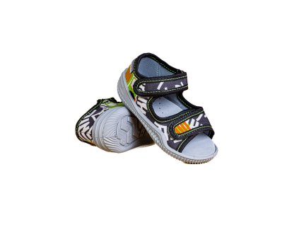 Pantofle chlapecké Viggami Ignaś s potiskem (Velikost 36)