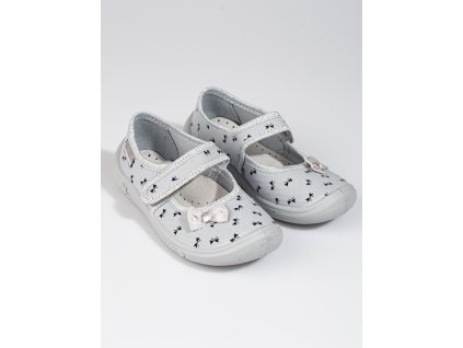 Šedé pantofle Viggami Kalina pro dívky (Velikost 36)