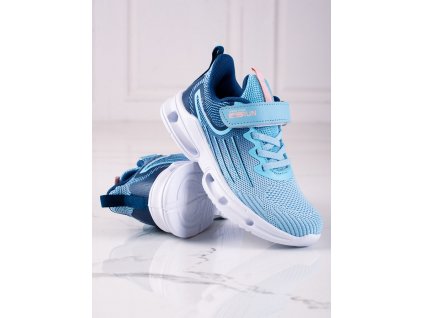 Holčicí sneakersy Vico textilní modré