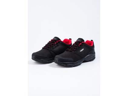 Pánské trekové boty DK černo-červené