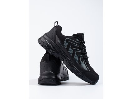 DK pánské trekové boty Softshell černé (Velikost 40.5)