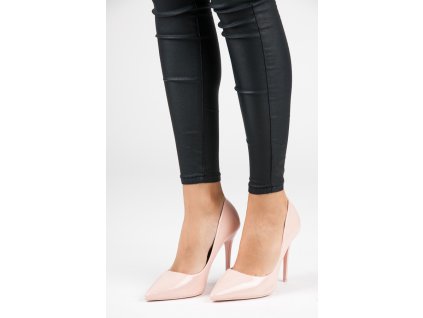 PUDROVÉ LAKOVANÉ LODIČKY (Velikost 35)