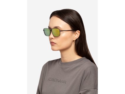 Dámské sluneční brýle zelené