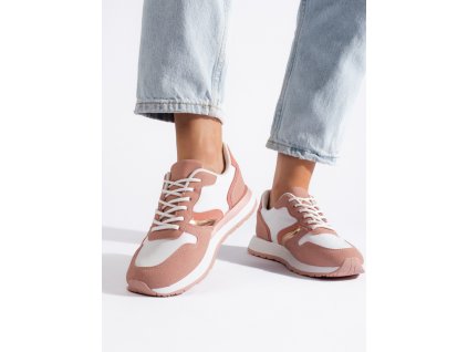 Sportovní dámské boty růžové