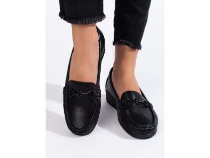 Černé dámské mokasíny (Velikost 36)