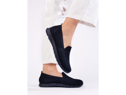 Nazouvací tenisky slip on tmavě modré (Velikost 36)