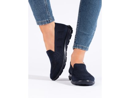 Tmavě modré textilní slip ony dámské (Velikost 36)