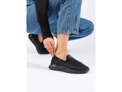 Černá textilní dámská sportovní obuv (Velikost 36)