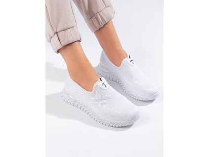 Bílé textilní dámské tenisky (Velikost 36)