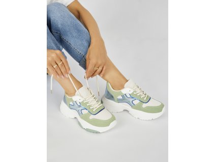 Sneakersy dámské zelené