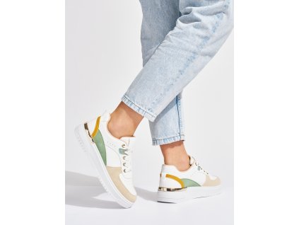 Dámské vícebarevné sportovní boty na platformě (Velikost 36)