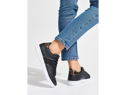 Černé dámské boty sportovní (Velikost 36)