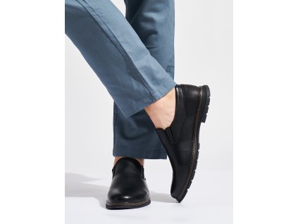 Pánské černé polobotky (Velikost 40)