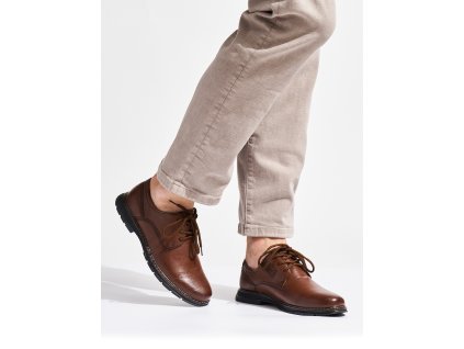 Pánské polobotky na šněrování (Velikost 40)