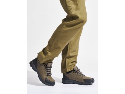 Hnědé pánské trekové boty (Velikost 40)