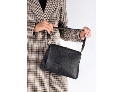 Černá klasická dámská kabelka (Velikost one size)