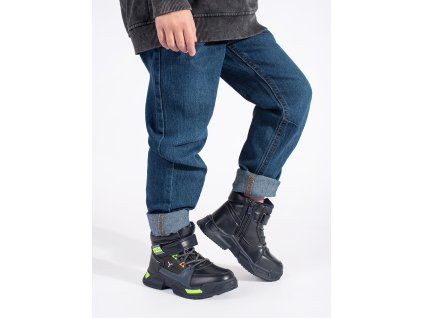 Vysoké zateplené chlapecké boty (Velikost 36)