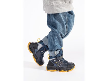 Vysoké chlapecké kotníkové boty (Velikost 36)