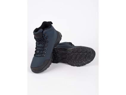 Tmavě modré vysoké trekové boty (Velikost 41)