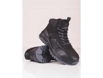 Pánské zimní boty s kožešinou (Velikost 40.5)