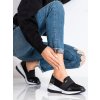 ČERNÉ SNEAKERSY Z KŮŽE