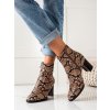 KOTNÍKOVÉ BOTY SNAKE PRINT NA SLOUPKU
