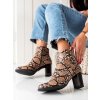 KOTNÍKOVÉ BOTY SNAKE PRINT NA SLOUPKU