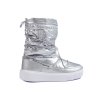 Dámské stříbrné zateplené sněhule BIG STAR KK274195 (Velikost 37.5)