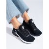Černé sportovní boty na hrubé podrážce BIG STAR LL274327 (Velikost 37.5)