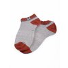 Dvoubarevné pánské ponožky Shelovet šedo-hnedé
