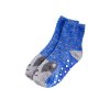 Protiskluzové dívčí ponožky  modré jezevci (Velikost 19-22)