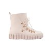 Dámské béžové zateplené kotníkové boty na platformě Potocki (Velikost 37.5)