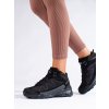 Dámská sportovní treková obuv s vysokým svrškem DK černá (Velikost 37.5)