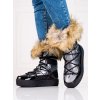 Dámské sněhule na platformě s kožíškem (Velikost 37.5)